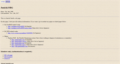 Desktop Screenshot of junichi.org