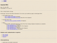 Tablet Screenshot of junichi.org